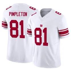 Men's Kalil Pimpleton New York Giants No.81 Limited Vapor F.U.S.E. Jersey - White
