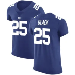 Men's Korie Black New York Giants No.25 Elite Team Color Vapor Untouchable Jersey - Royal