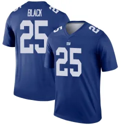 Men's Korie Black New York Giants No.25 Legend Jersey - Royal
