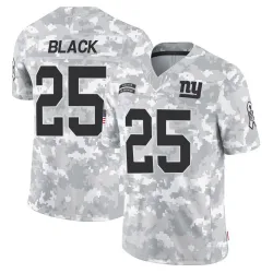 Men's Korie Black New York Giants No.25 Limited 2024 Salute to Service Jersey - Arctic Camo