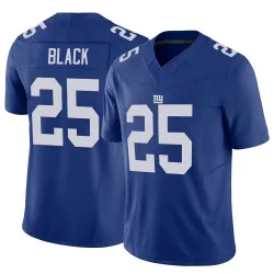 Men's Korie Black New York Giants No.25 Limited Vapor F.U.S.E. Jersey - Royal