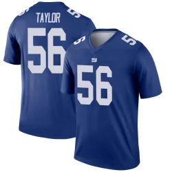 Men's Lawrence Taylor New York Giants No.56 Legend Jersey - Royal
