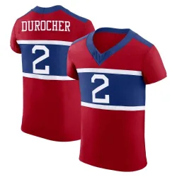 Men's Leo Durocher New York Giants No.2 Elite Century Alternate Vapor F.U.S.E. Jersey - Red