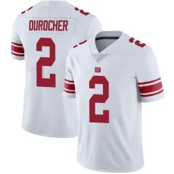 Men's Leo Durocher New York Giants No.2 Limited Vapor Untouchable Jersey - White