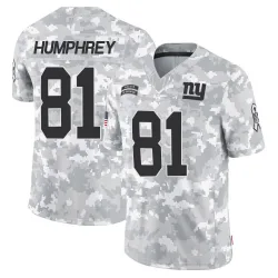 Men's Lil'Jordan Humphrey New York Giants No.81 Limited 2024 Salute to Service Jersey - Arctic Camo