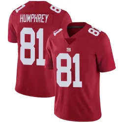 Men's Lil'Jordan Humphrey New York Giants No.81 Limited Alternate Vapor Untouchable Jersey - Red