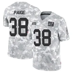 Men's Makari Paige New York Giants No.38 Limited 2024 Salute to Service Jersey - Arctic Camo