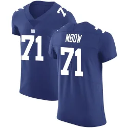 Men's Marcus Mbow New York Giants No.71 Elite Team Color Vapor Untouchable Jersey - Royal