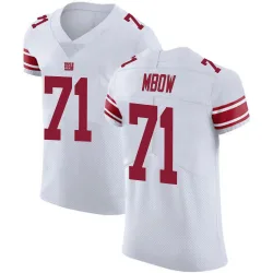 Men's Marcus Mbow New York Giants No.71 Elite Vapor Untouchable Jersey - White