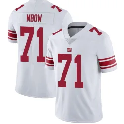 Men's Marcus Mbow New York Giants No.71 Limited Vapor Untouchable Jersey - White