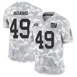 Men's Matthew Adams New York Giants No.49 Limited 2024 Salute to Service Jersey - Arctic Camo