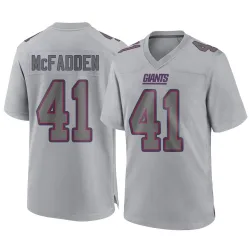 Men's Micah McFadden New York Giants No.41 Game Atmosphere Fashion Jersey - Gray