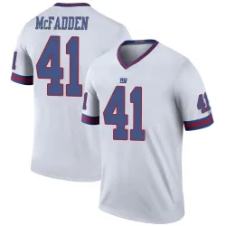Men's Micah McFadden New York Giants No.41 Legend Color Rush Jersey - White