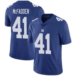 Men's Micah McFadden New York Giants No.41 Limited Team Color Vapor Untouchable Jersey - Royal