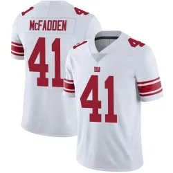 Men's Micah McFadden New York Giants No.41 Limited Vapor Untouchable Jersey - White
