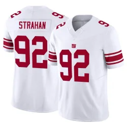 Men's Michael Strahan New York Giants No.92 Limited Vapor F.U.S.E. Jersey - White
