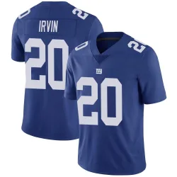 Men's Monte Irvin New York Giants No.20 Limited Team Color Vapor Untouchable Jersey - Royal