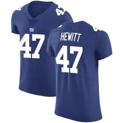 Men's Neville Hewitt New York Giants No.47 Elite Team Color Vapor Untouchable Jersey - Royal