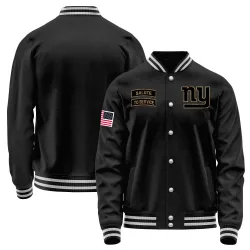 Men's New York Giants No. Salute to Service Sideline Performance Jacket - Black