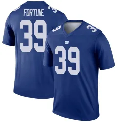 Men's O'Donnell Fortune New York Giants No.39 Legend Jersey - Royal