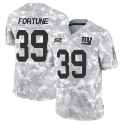 Men's O'Donnell Fortune New York Giants No.39 Limited 2024 Salute to Service Jersey - Arctic Camo