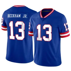 Men's Odell Beckham Jr. New York Giants No.13 Limited Classic Vapor Jersey