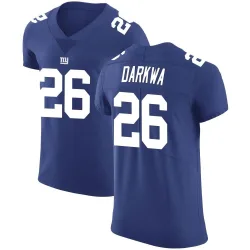 Men's Orleans Darkwa New York Giants No.26 Elite Team Color Vapor Untouchable Jersey - Royal