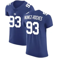 Men's Rakeem Nunez-Roches New York Giants No.93 Elite Team Color Vapor Untouchable Jersey - Royal