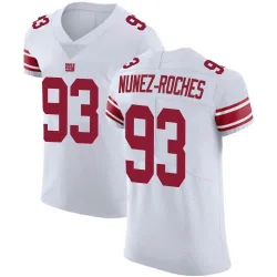 Men's Rakeem Nunez-Roches New York Giants No.93 Elite Vapor Untouchable Jersey - White