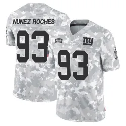Men's Rakeem Nunez-Roches New York Giants No.93 Limited 2024 Salute to Service Jersey - Arctic Camo