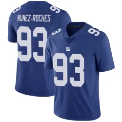 Men's Rakeem Nunez-Roches New York Giants No.93 Limited Team Color Vapor Untouchable Jersey - Royal