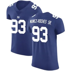 Men's Rakeem Nunez-Roches Sr. New York Giants No.93 Elite Team Color Vapor Untouchable Jersey - Royal