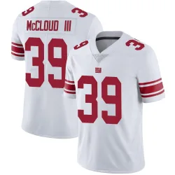 Men's Ray-Ray McCloud III New York Giants No.39 Limited Vapor Untouchable Jersey - White