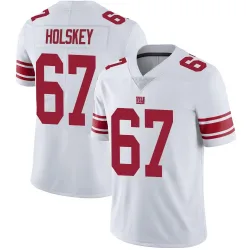 Men's Reid Holskey New York Giants No.67 Limited Vapor Untouchable Jersey - White