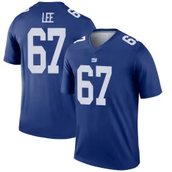 Men's Ricky Lee New York Giants No.67 Legend Jersey - Royal