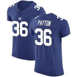 Men's Rico Payton New York Giants No.36 Elite Team Color Vapor Untouchable Jersey - Royal