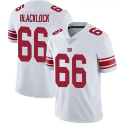Men's Ross Blacklock New York Giants No.66 Limited Vapor Untouchable Jersey - White