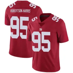 Men's Roy Robertson-Harris New York Giants No.95 Limited Alternate Vapor Untouchable Jersey - Red