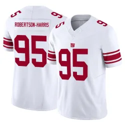 Men's Roy Robertson-Harris New York Giants No.95 Limited Vapor F.U.S.E. Jersey - White