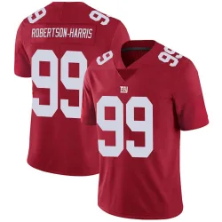 Men's Roy Robertson-Harris New York Giants No.99 Limited Alternate Vapor Untouchable Jersey - Red