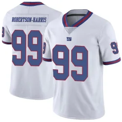 Men's Roy Robertson-Harris New York Giants No.99 Limited Color Rush Jersey - White