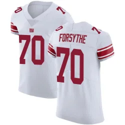 Men's Stone Forsythe New York Giants No.70 Elite Vapor Untouchable Jersey - White