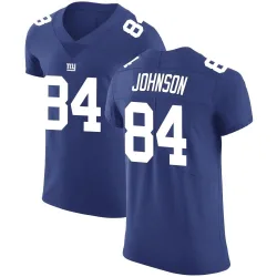 Men's Theo Johnson New York Giants No.84 Elite Team Color Vapor Untouchable Jersey - Royal