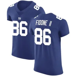 Men's Thomas Fidone II New York Giants No.86 Elite Team Color Vapor Untouchable Jersey - Royal
