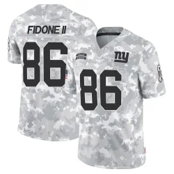 Men's Thomas Fidone II New York Giants No.86 Limited 2024 Salute to Service Jersey - Arctic Camo