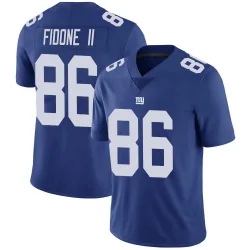 Men's Thomas Fidone II New York Giants No.86 Limited Team Color Vapor Untouchable Jersey - Royal
