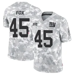 Men's Tomon Fox New York Giants No.45 Limited 2024 Salute to Service Jersey - Arctic Camo