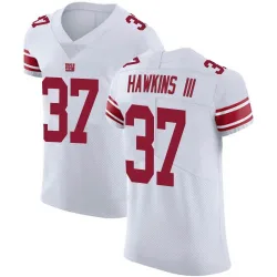 Men's Tre Hawkins III New York Giants No.37 Elite Vapor Untouchable Jersey - White
