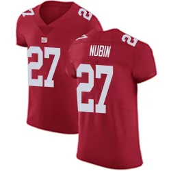 Men's Tyler Nubin New York Giants No.27 Elite Alternate Vapor Untouchable Jersey - Red