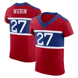 Men's Tyler Nubin New York Giants No.27 Elite Century Alternate Vapor F.U.S.E. Jersey - Red